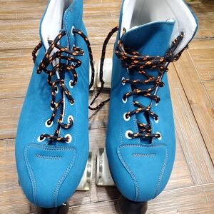 Blue Roller Skates